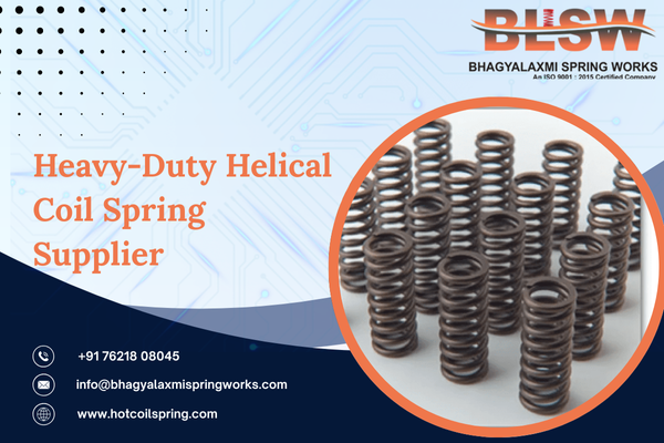Heavy-Duty Helical Coil Spring Supplier