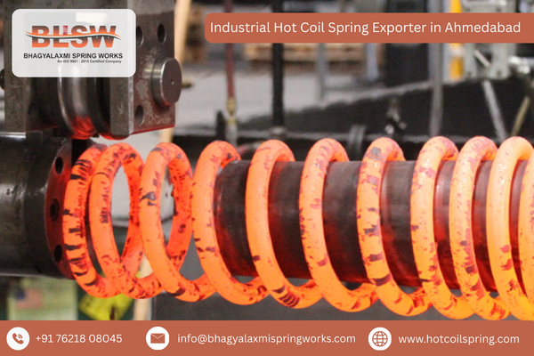 Industrial Hot Coil Spring Exporter in Ahmedabad  