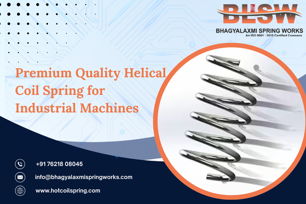 Premium Quality Helical Coil Spring for Industrial Machines