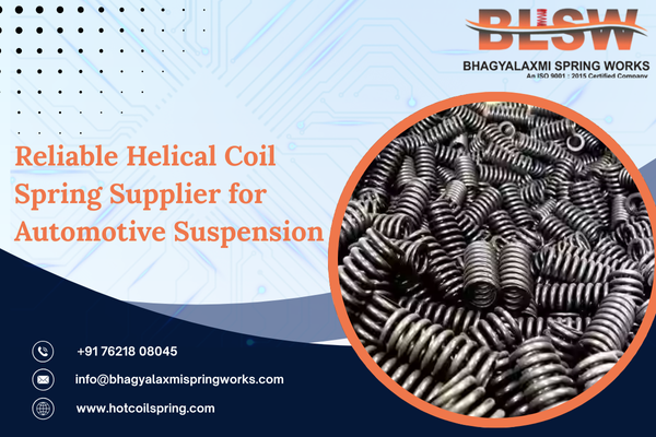 Reliable Helical Coil Spring Supplier for Automotive Suspension