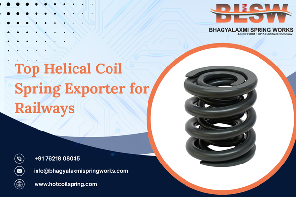 Top Helical Coil Spring Exporter for Railways